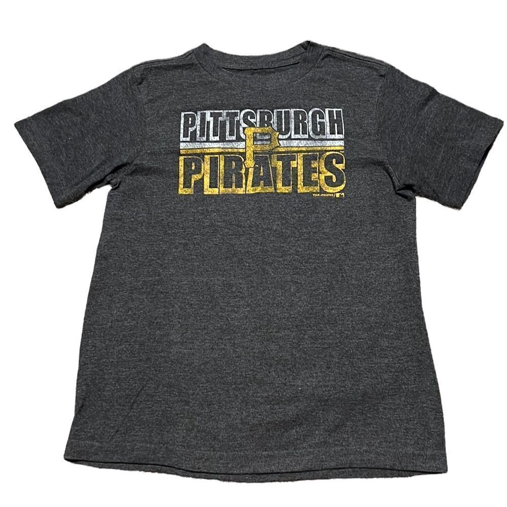 Pittsburgh Pirates T-shirt Boy’s Large 10/12 Genuine Merchandise MLB Baseball